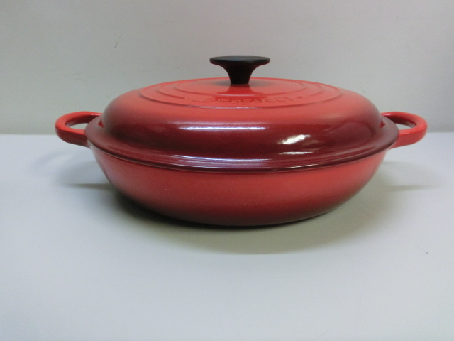 LE CREUSET 両手鍋 26㎝　 ル・クルーゼ