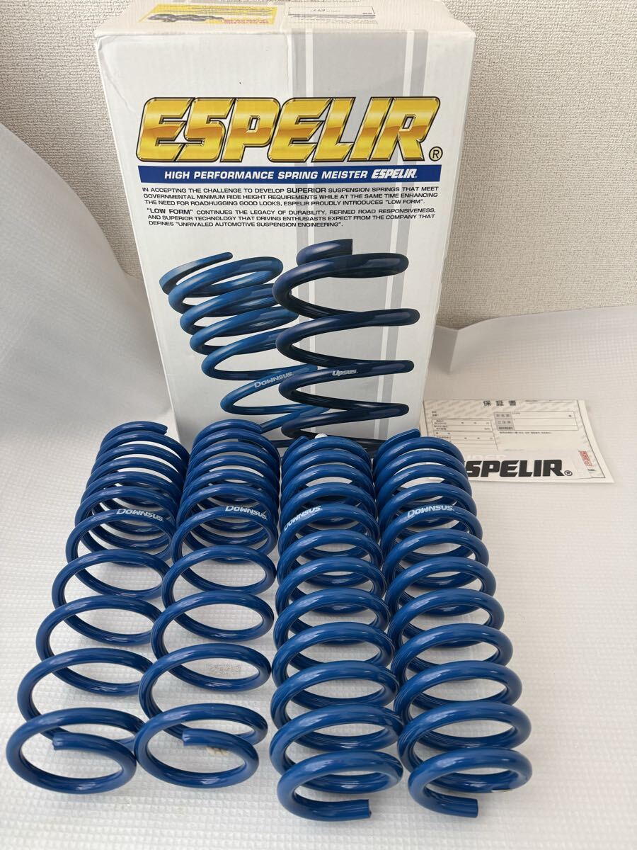 全国送料込　定価25,776円　ESPELIR ダウンサス ホンダ パートナー　EY7 EY9 スーパー　rs-r ショック　バネ　スプリング　エスペリア