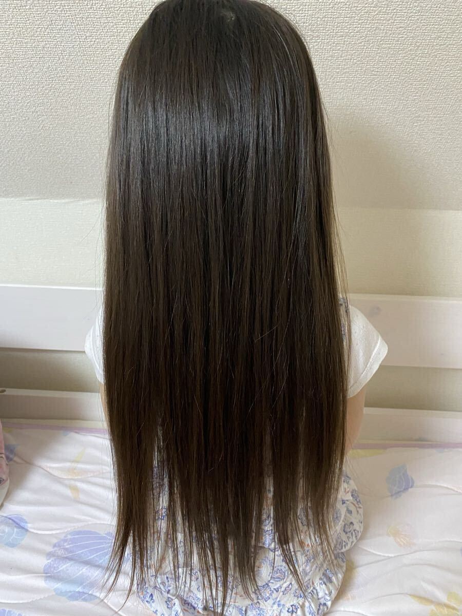 人毛　バージンヘア　４歳　ヘアドネーション