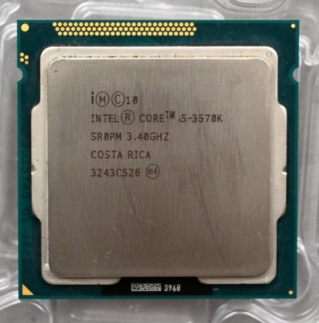 中古 CPU intel i5-3570K 3.4GHz SR0PM LGA1155