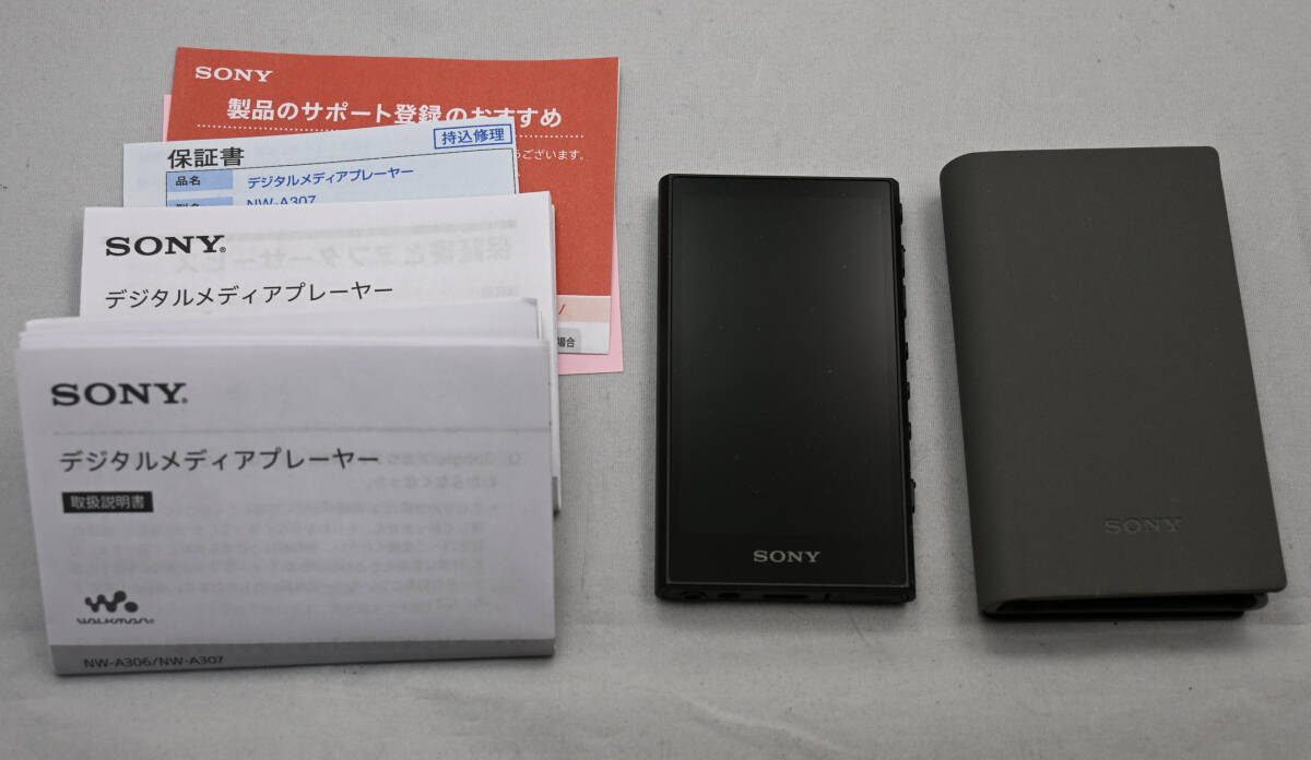 動作確認済み SONY ウォークマン NW-A307 ブラック 64GB