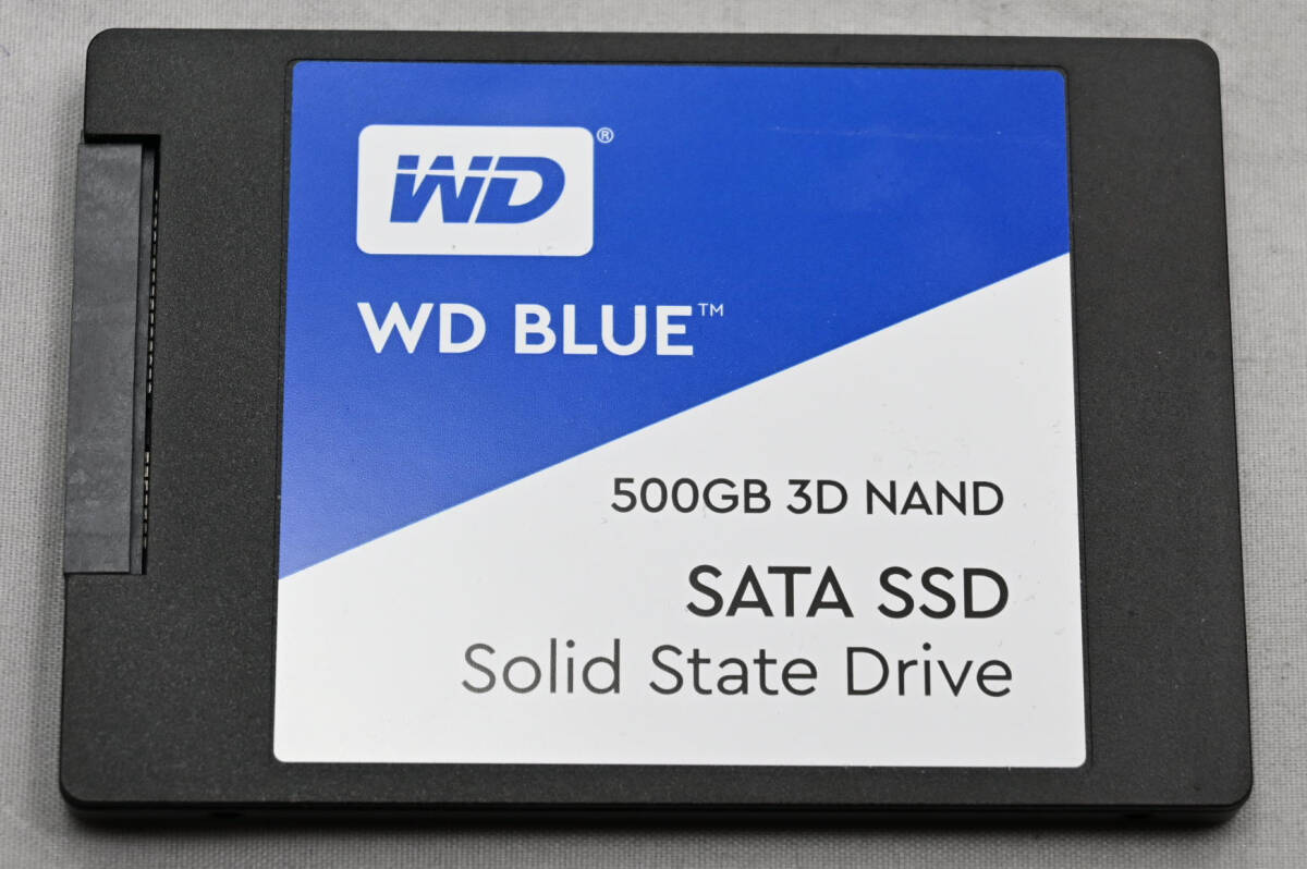 中古SSD WD BLUE 3D NAND WDS500G2B0A 500GB