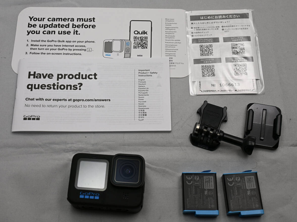 GoPro HERO10 BLACK＋バッテリー合計2個 