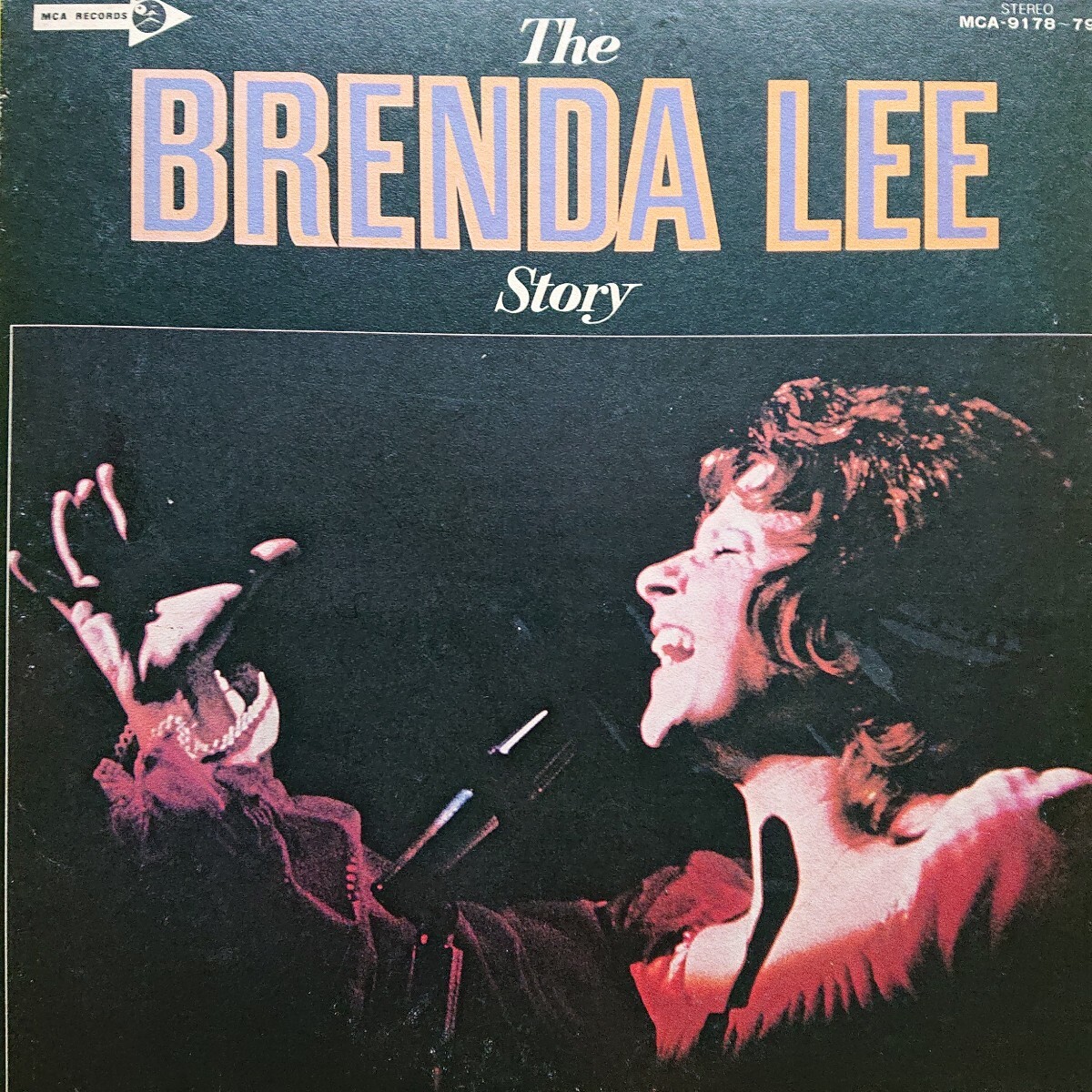 2LP/ ブレンダ ・リー BRENDA LEE〈 ストーリー〉 ジャケット 経年の古さ有☆5点以上まとめて（送料0円）無料☆