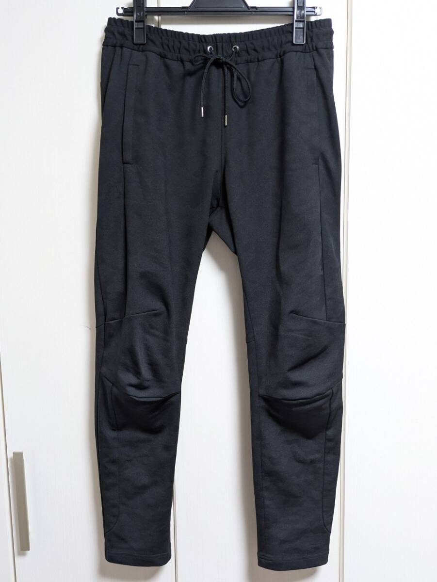 ジュンハシモト junhashimoto パンツ ボトムス スリムジャージパンツ 黒 4 1071910004 MHGOEOA