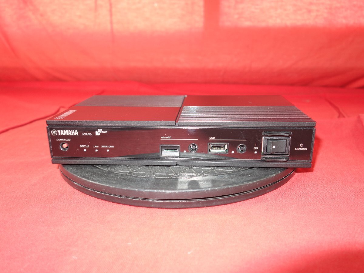 YAMAHA　ヤマハ　NVR510 【通電確認済】 中古 ギガアクセスVolPルーター　本体のみ 【ジャンク】 PH260603-54