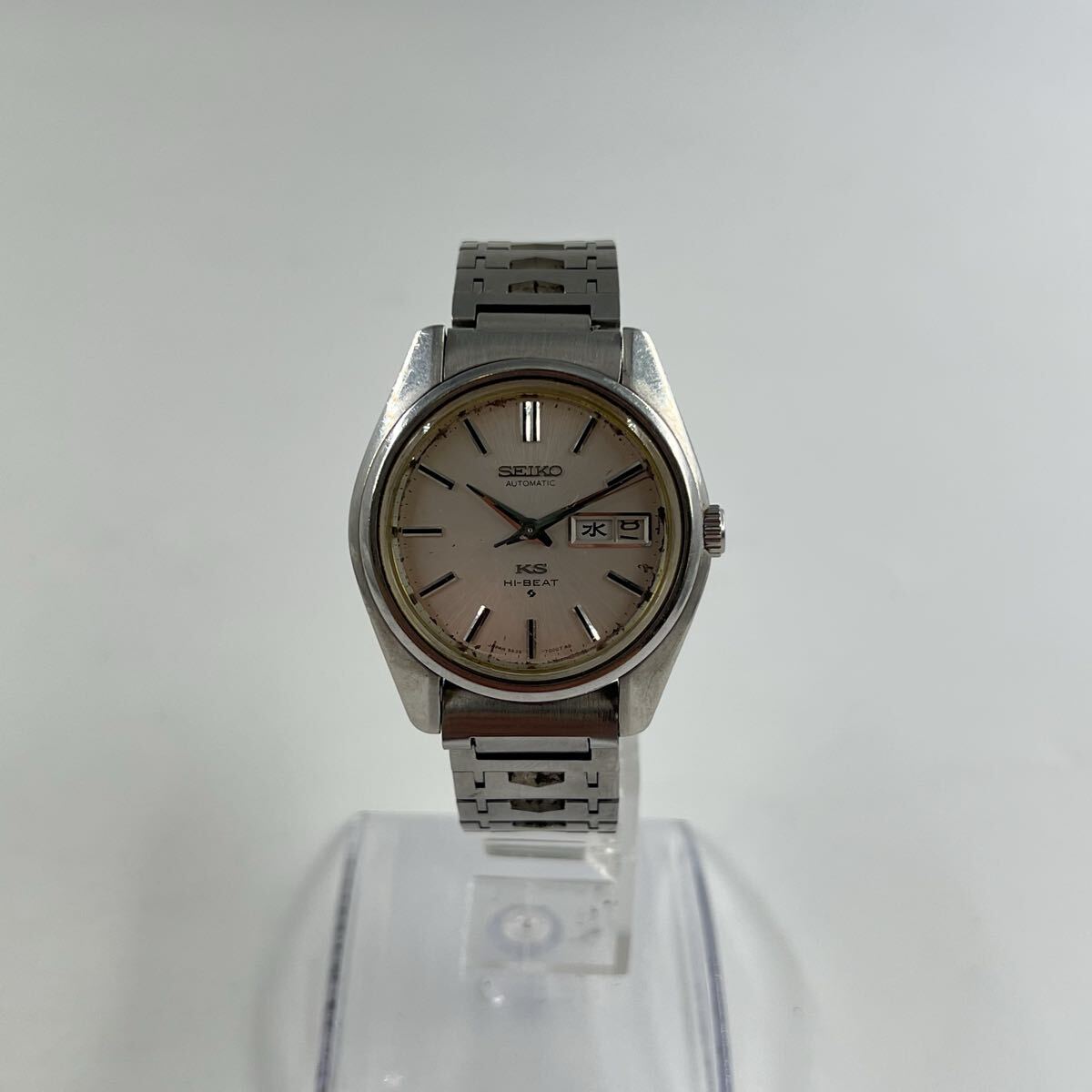 G5【1円〜スタート！稼働品！説明必読 直接引取無】SEIKO セイコー KS キングセイコー ハイビート 自動巻き 5626-7000 デイデイト