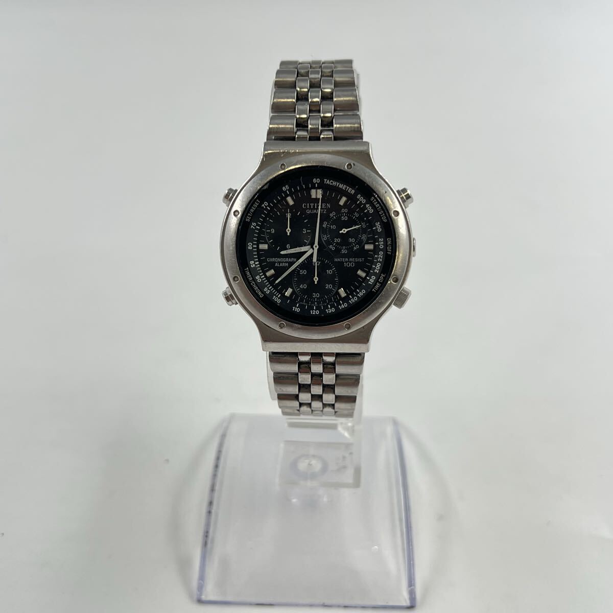 D5【1円〜スタート！説明必読 直接引取無】CITIZEN シチズン クォーツ 3530-351061 クロノグラフ