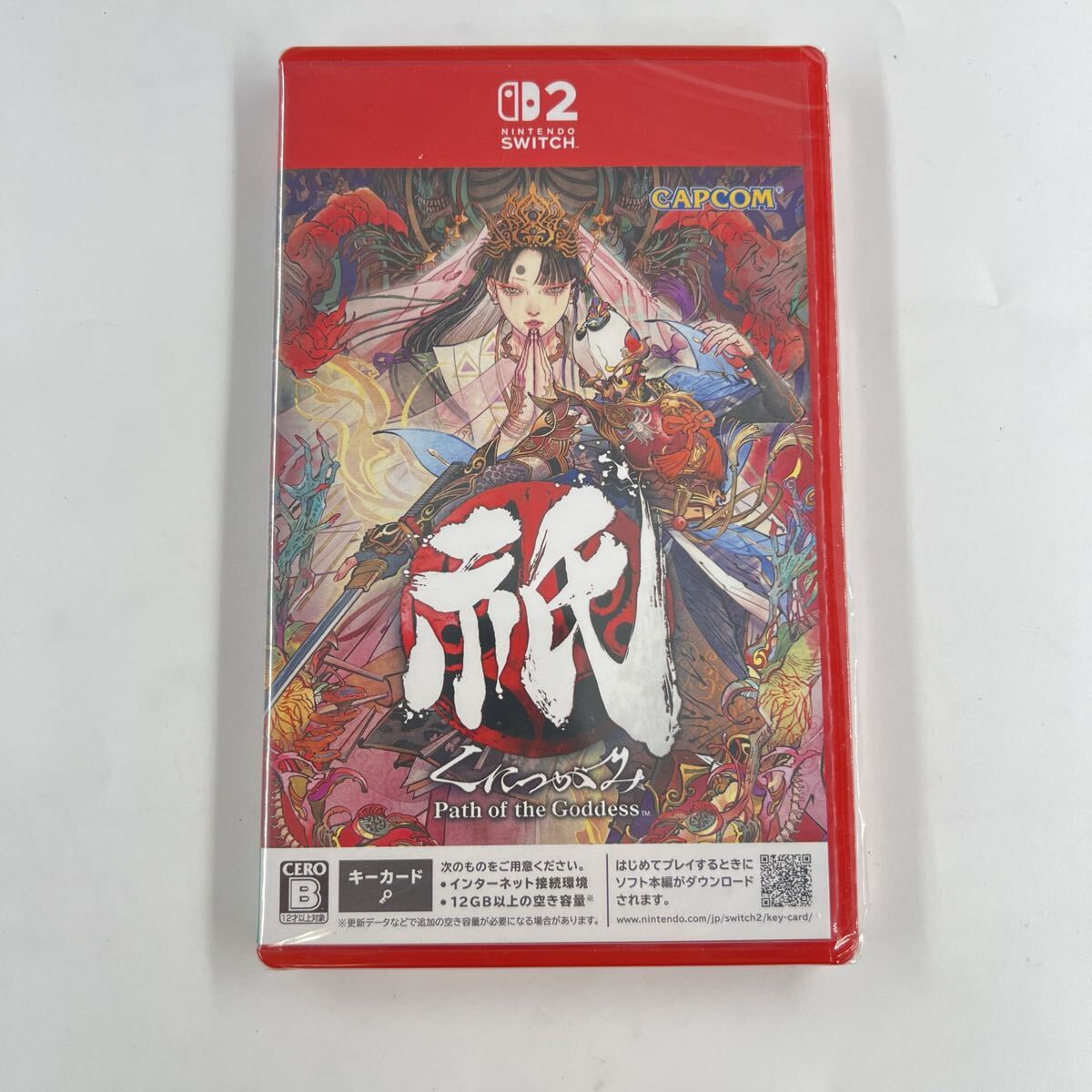 G5【1円〜スタート！未開封品！説明必読 直接引取無】任天堂 Nintendo Switch 2 祇(くにつがみ):Path of the Goddes カプコン ソフト