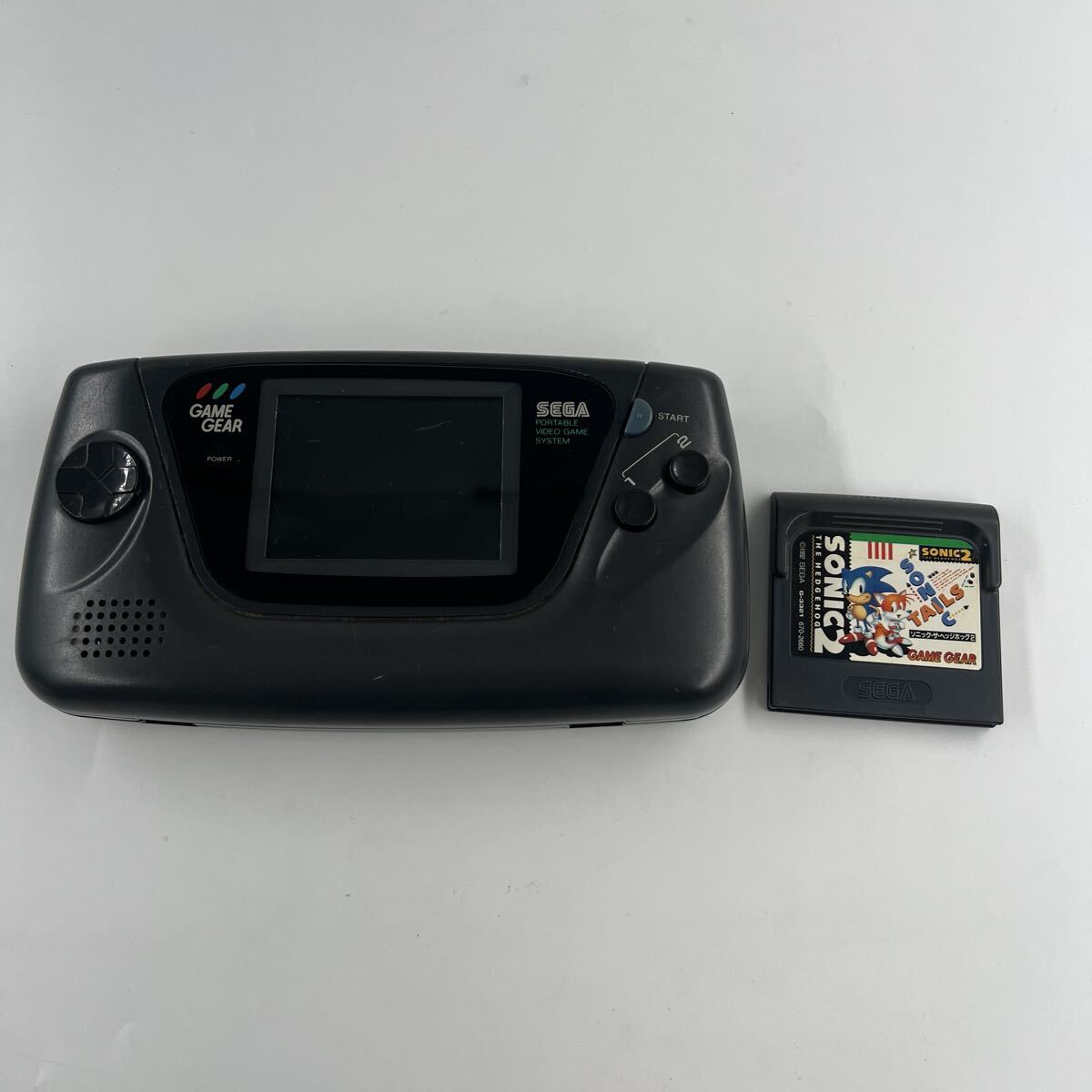 G5【1円〜スタート！説明必読 直接引取無】SEGA セガ GAME GEAR ゲームギア HGG-3210 ゲーム機 ソニック2 セット