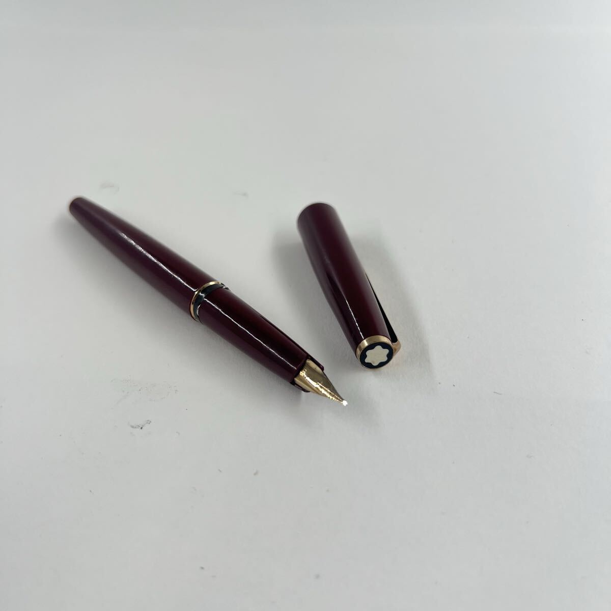 N5 MONTBLANC モンブラン 万年筆 ペン先 585 14K ボルドー 筆記用具 ※説明必読 ※直接引取無
