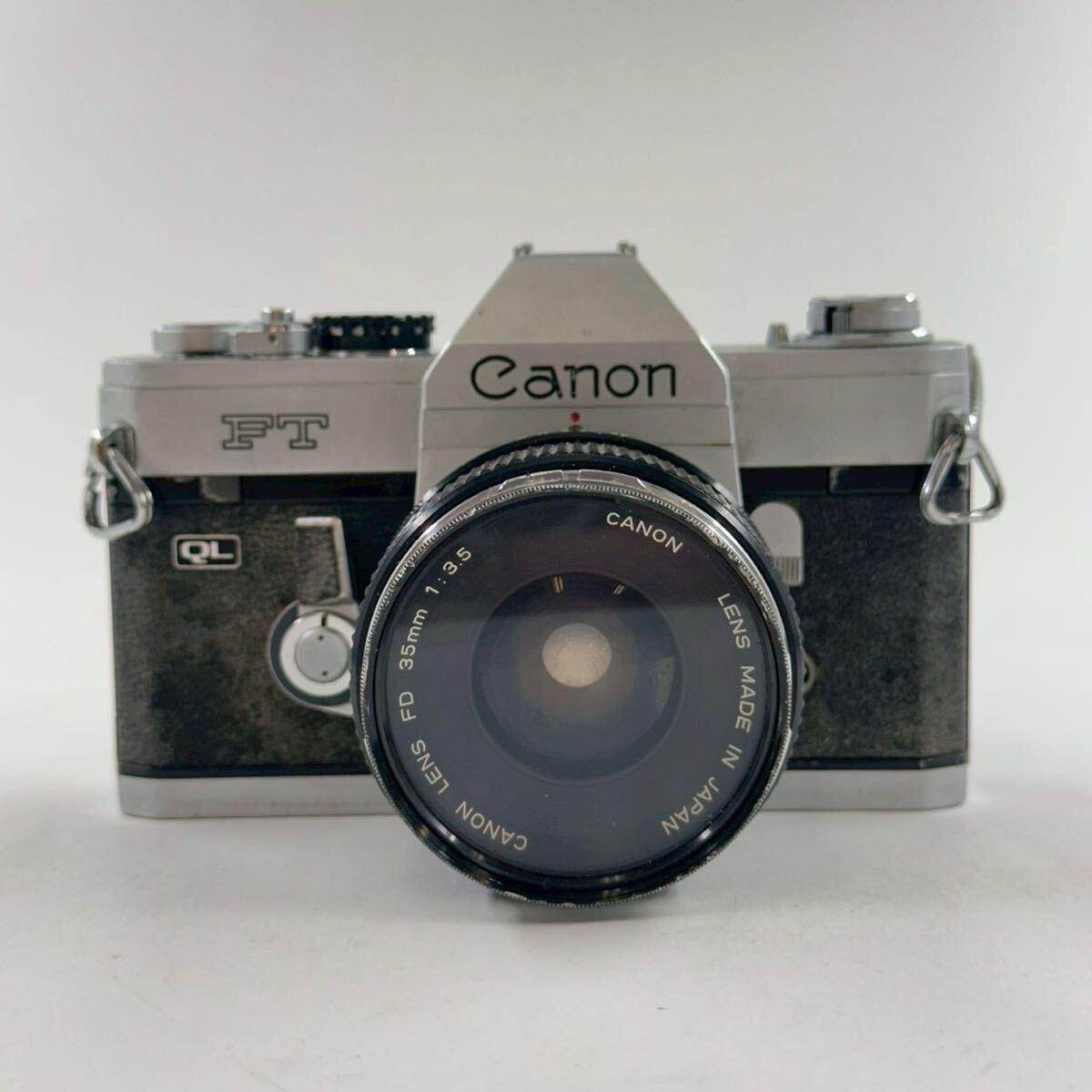 G5【1円〜スタート！シャッター音確認済 説明必読 直接引取無】Canon キャノン FT QL 一眼レフ フィルムカメラ レンズ FD 35mm F3.5