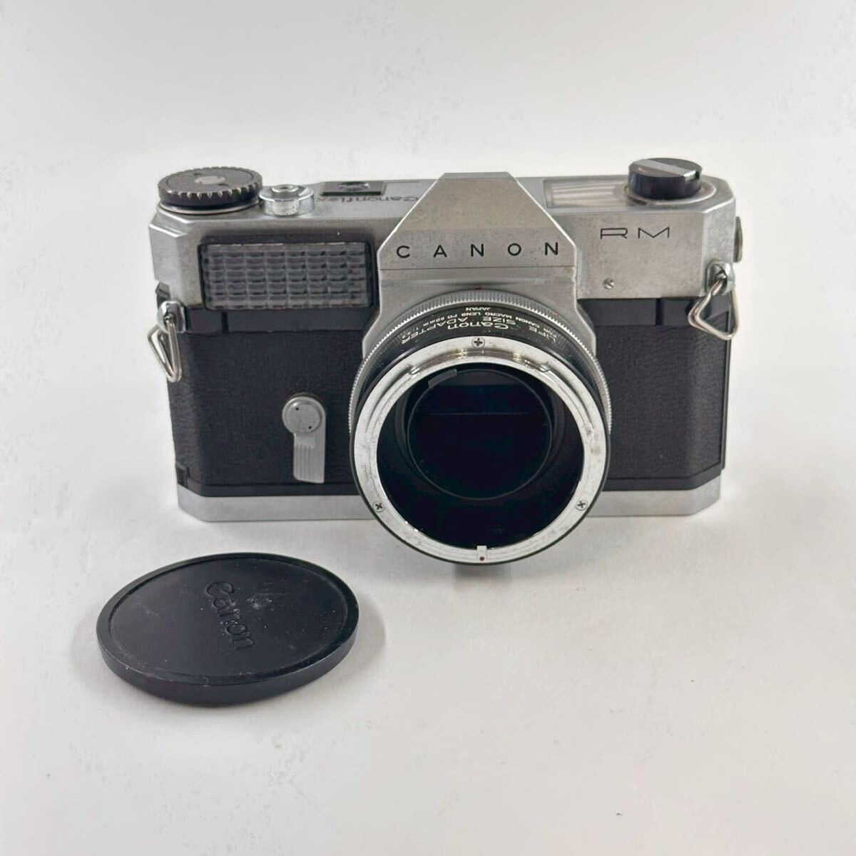 G5【1円〜スタート！説明必読 直接引取無】Canon キャノン RM Canonflex 一眼レフ アダプター FD 50mm F3.5