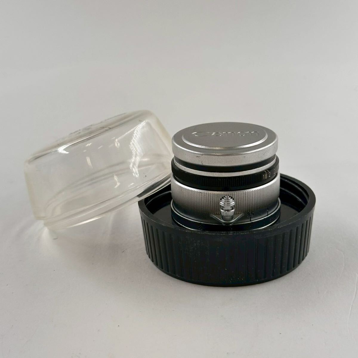 G5【1円〜スタート！説明必読 直接引取無】Canon キャノン レンズ 35mm F1.8 L39マウント