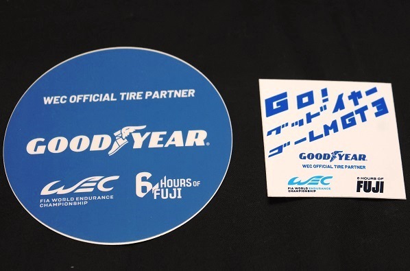 ★ 『WEC　FUJI 6H・GOOD YEAR』ステッカー2種セット