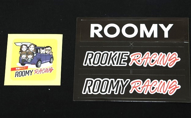 ★ 『ROOMY×ROOKE racing』ステッカー2種セット・MORIZOU