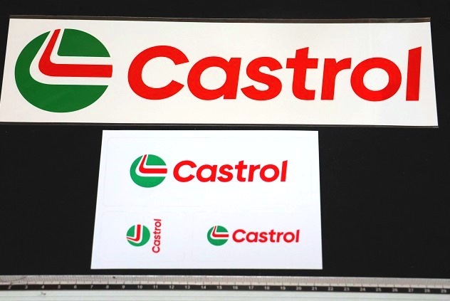 ★ 『Castrol』ステッカー2種セット　WRC Rally-Japan