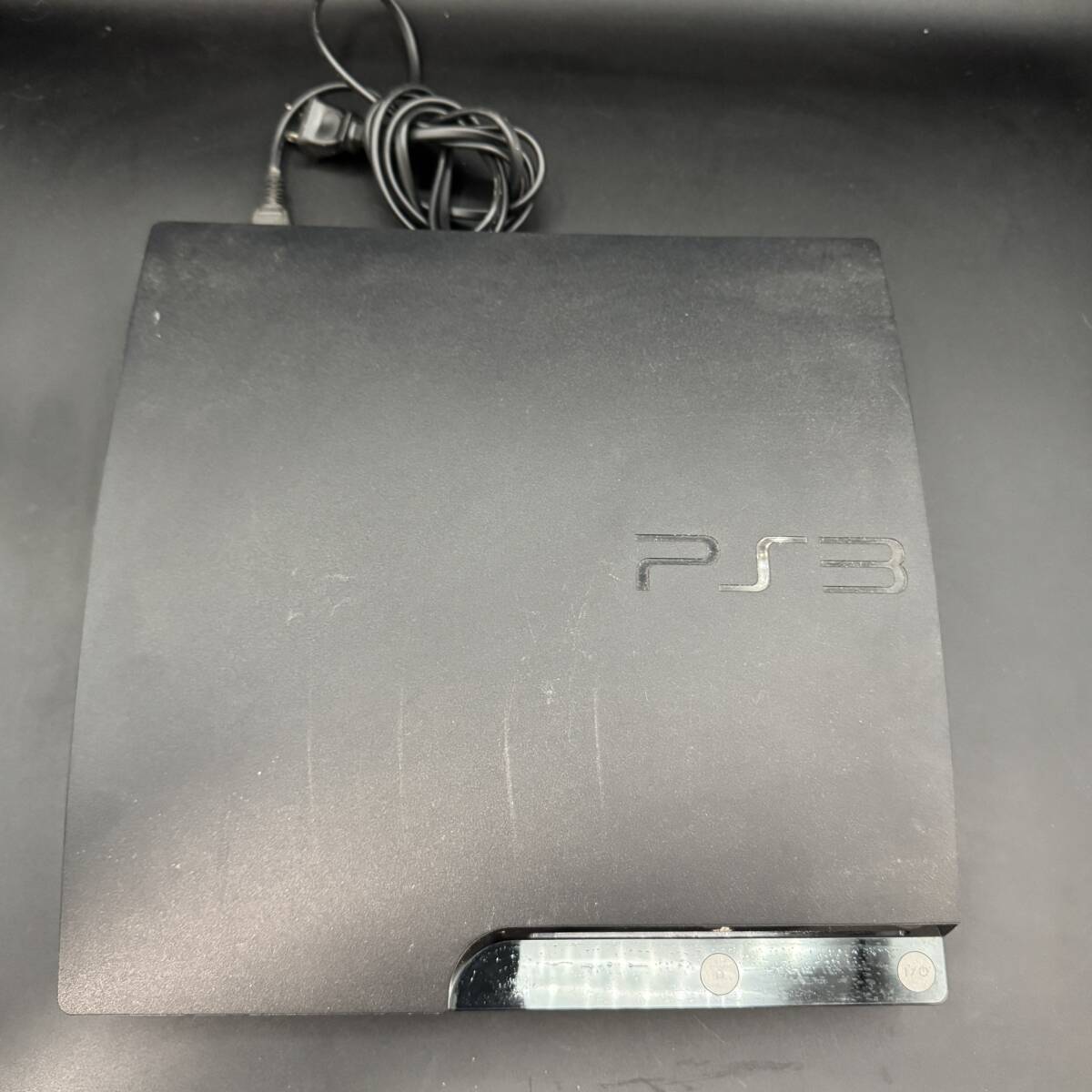 通電確認済【PS3】　本体　ブラック　PlayStation3 320GB チャコールブラック(PS3本体・CECH-2500B)　TNG　