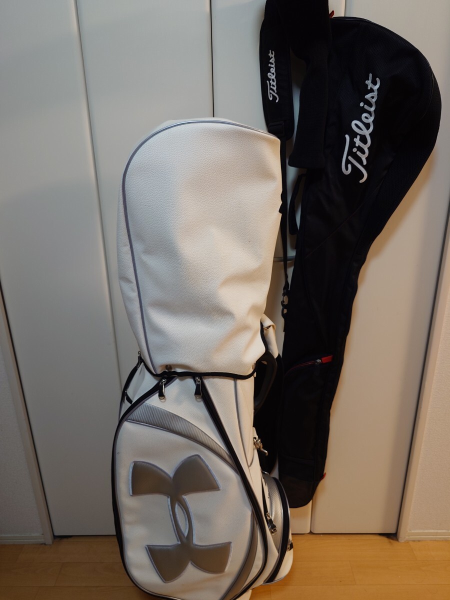【豪華フルセット】タイトリスト 714 AP2 6本 ＆ テーラーメイド RBZ 9.5S ★非喫煙・ペットなし★ UAバッグ・ケース付