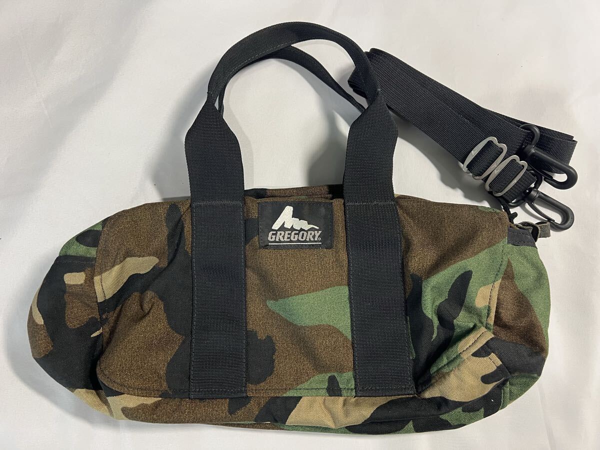 希少　USA製　GREGORY 銀タグ　ポニーバック　迷彩　カモフラ