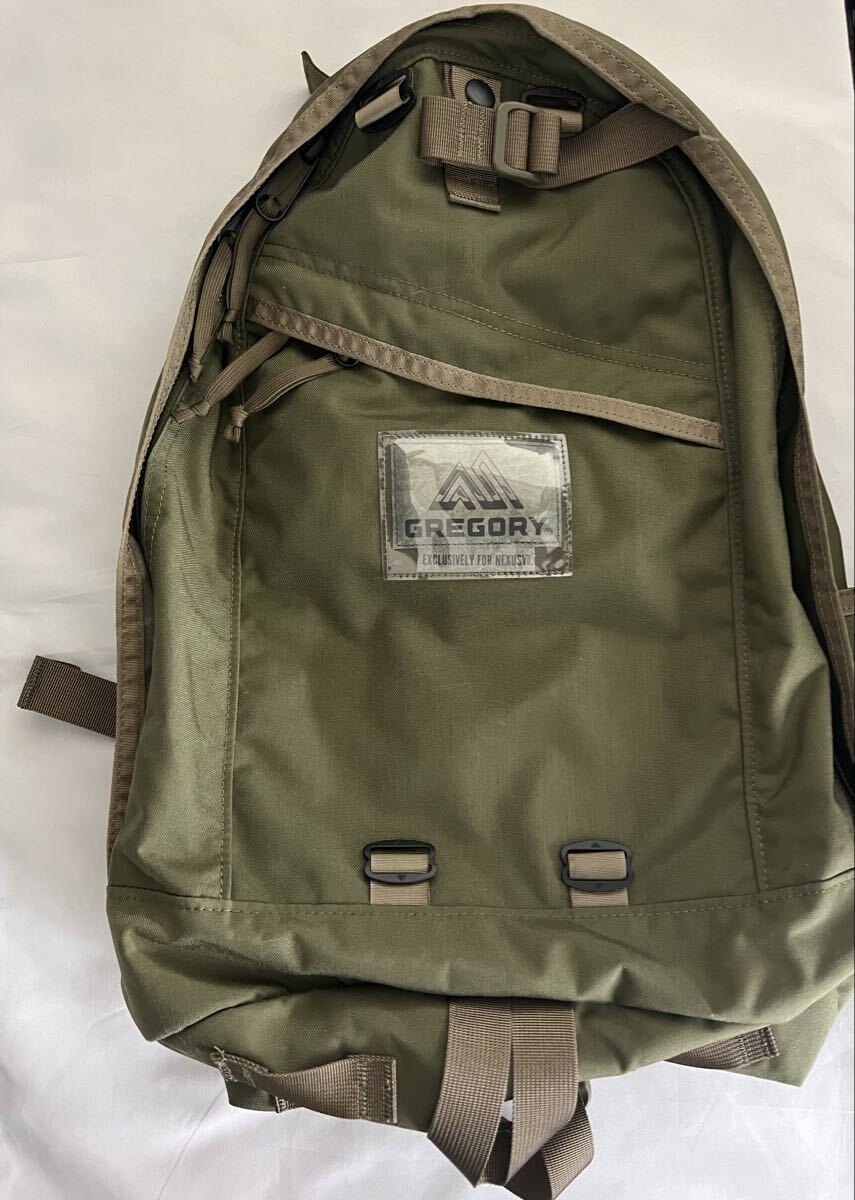 極美品　GREGORY×ネクサスセブン　デイパック　カーキ