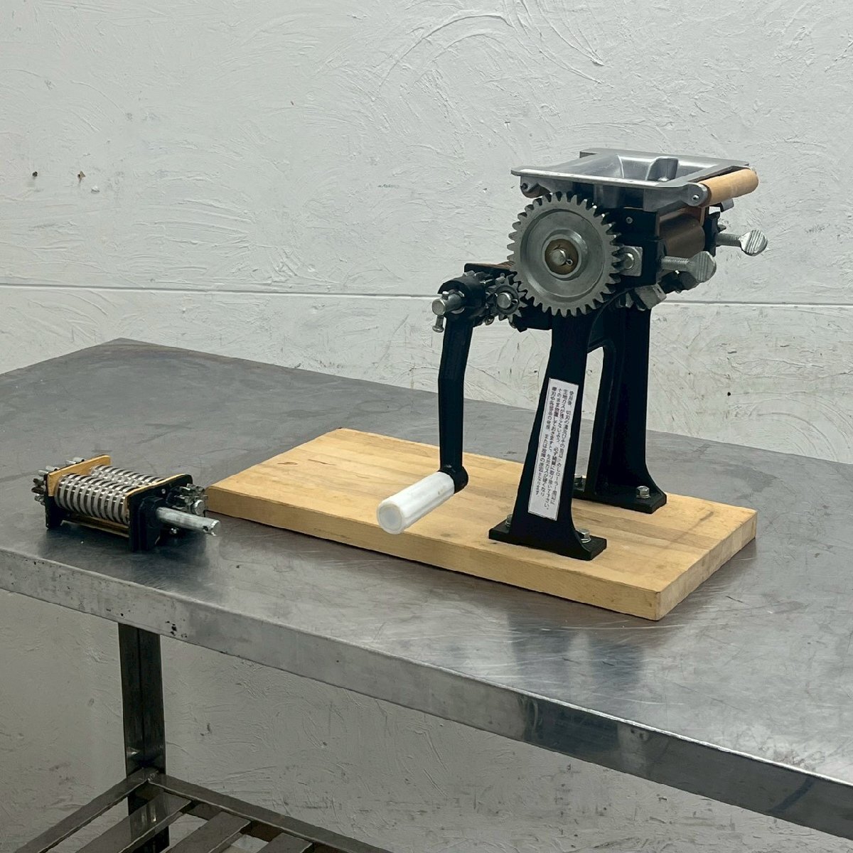 業務用 鋳物 製麺機 手動式 小型 卓上 /D6222