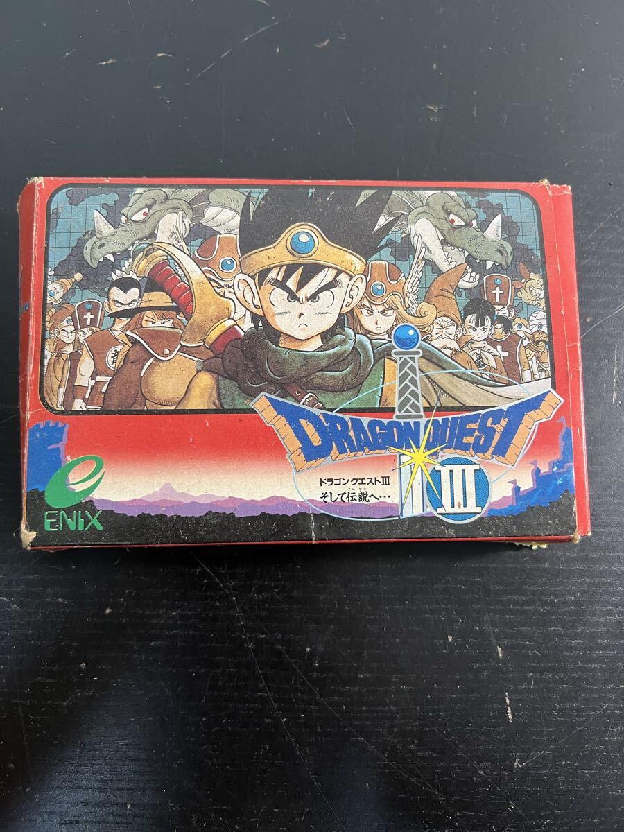 FC ドラゴンクエストIII そして伝説へ… 箱・ソフト付き ENIX