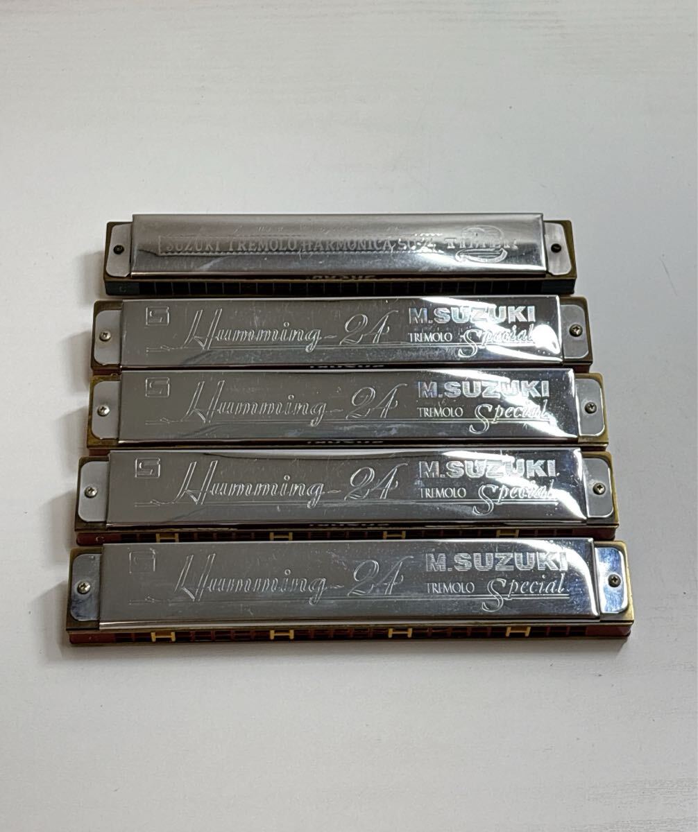 2718 M.SUZUKI Hnmming 24 ハーモニカ HARMONICA 楽器 未チェックジャンク