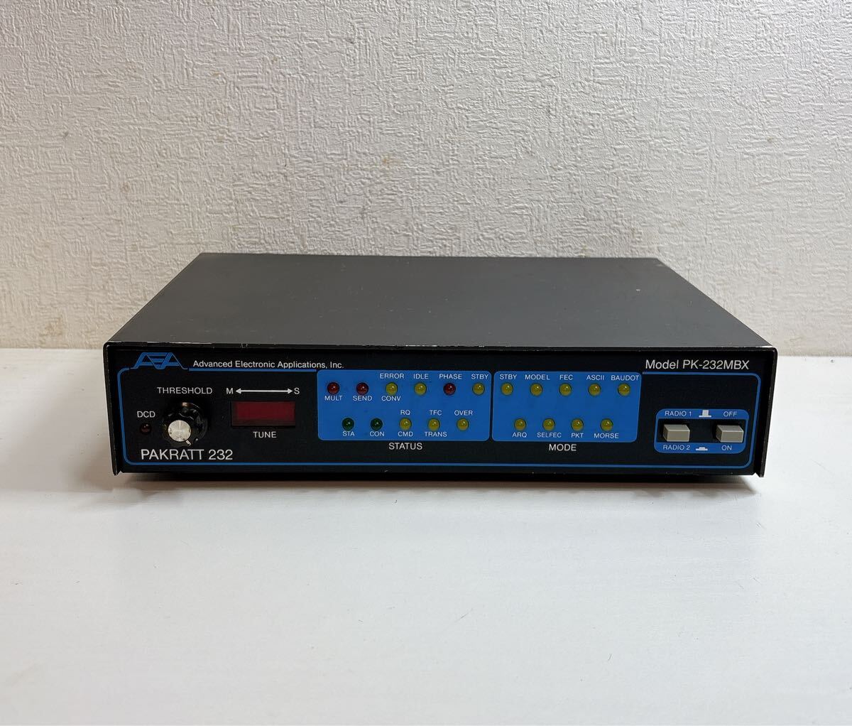 2741 AEA PAKRATT 232 パケット通信 PK-232MBX アマチュア無線 未チェックジャンク