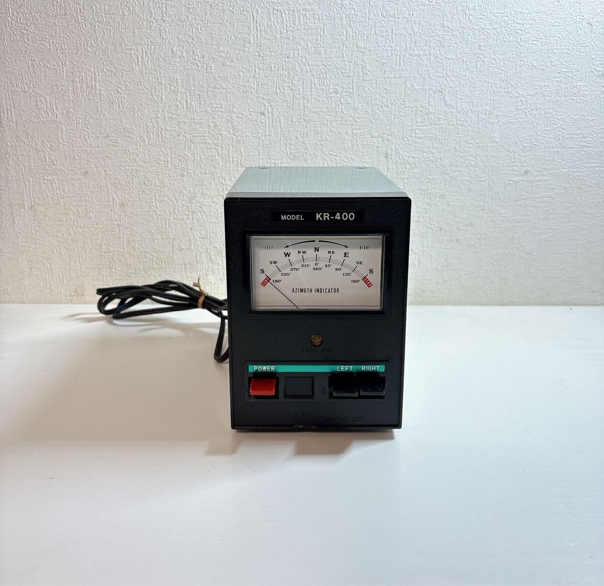 2747 kenpro ケンプロ KR-400 AZIMUTH INDICATOR アマチュア無線 未チェックジャンク