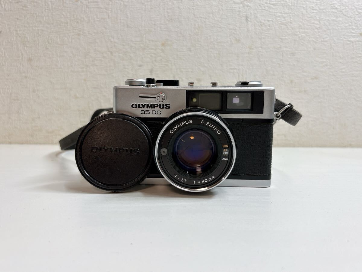 2742 OLYMPUS オリンパス 35DC レンジファインダー フィルムカメラ レンズ カメラ 未チェックジャンク