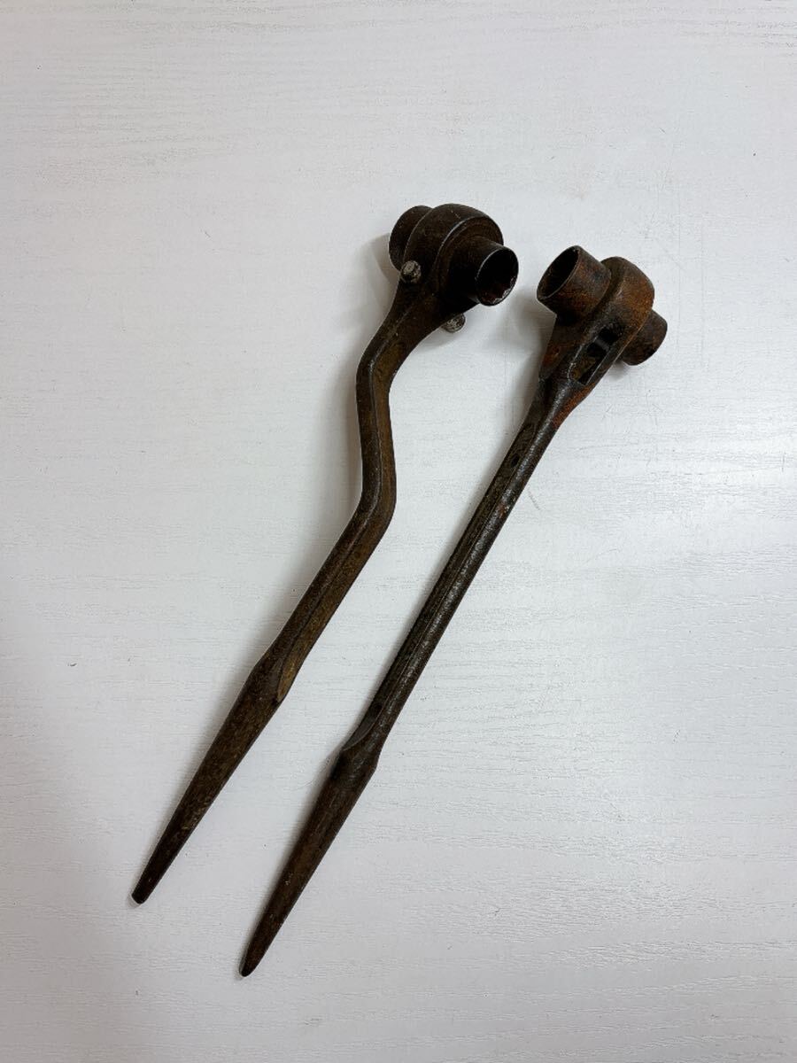 2669 SUPER 両口ラチェットレンチ RN-1719 RH-2 ラチェットレンチ 大工道具 両口ラチェット ハンドツール 手工具 工具 未チェックジャンク