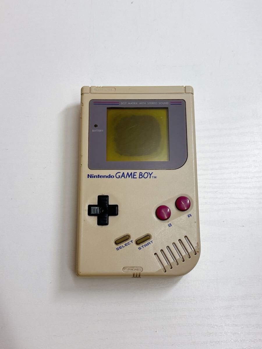 2716 Nintendo 任天堂 DMG-01 初代 GAMEBOY ゲームボーイ 初代ゲームボーイ ニンテンドー ゲーム機 未チェックジャンク
