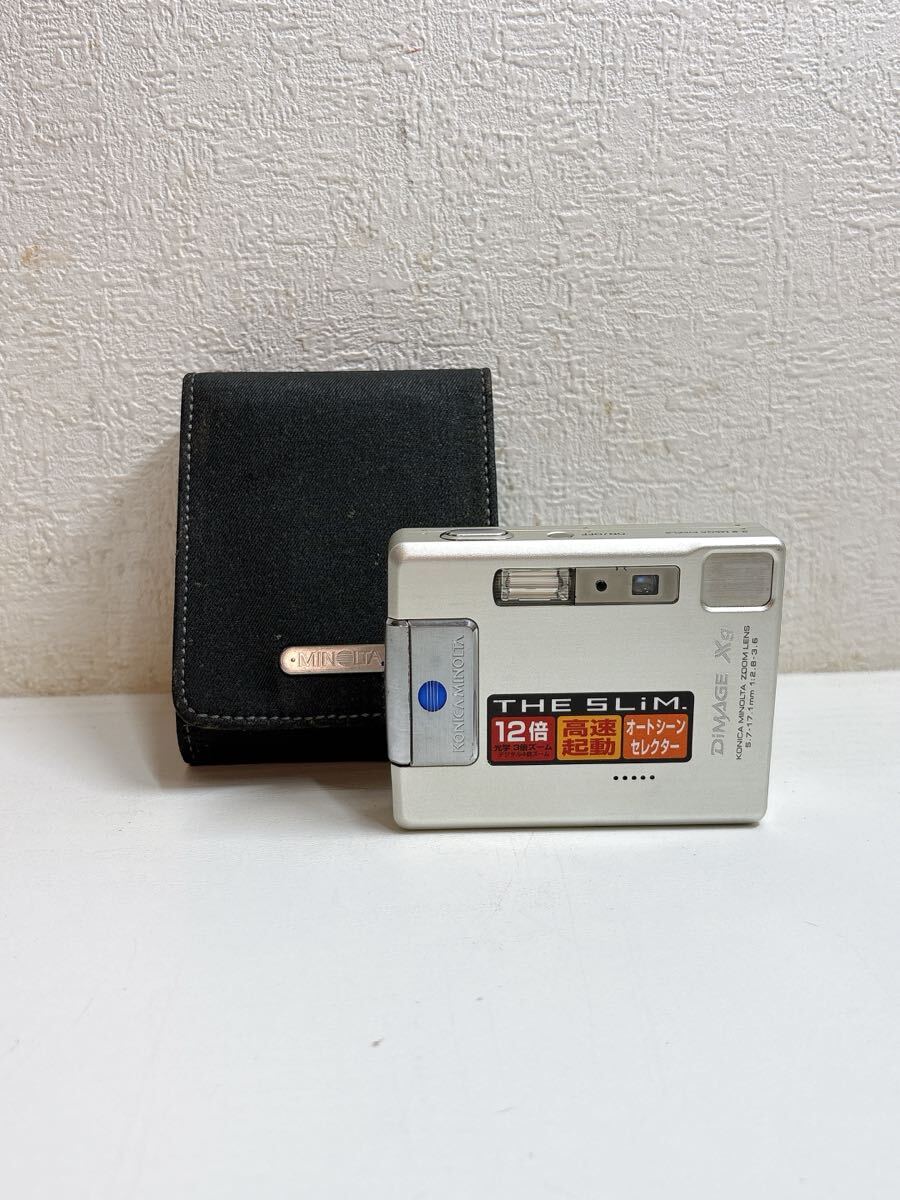 2721 KONICA MINOLTA DiMAGE Xg コンパクトデジタルカメラ デジカメ デジタルカメラ コンデジ 未チェックジャンク