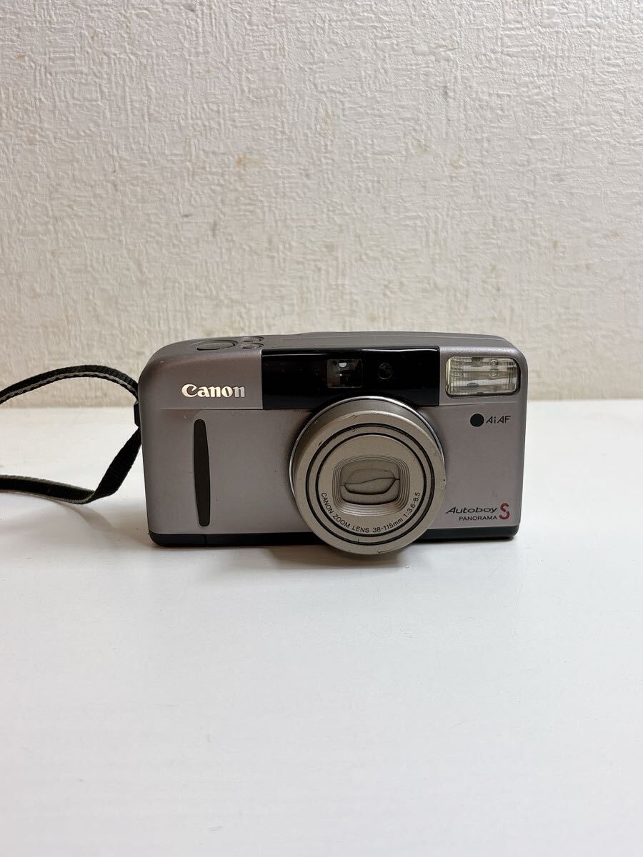 2732 Canon キャノン Autoboy S オートボーイ フィルムカメラ コンパクトフィルムカメラ コンパクトカメラ カメラ 未チェックジャンク