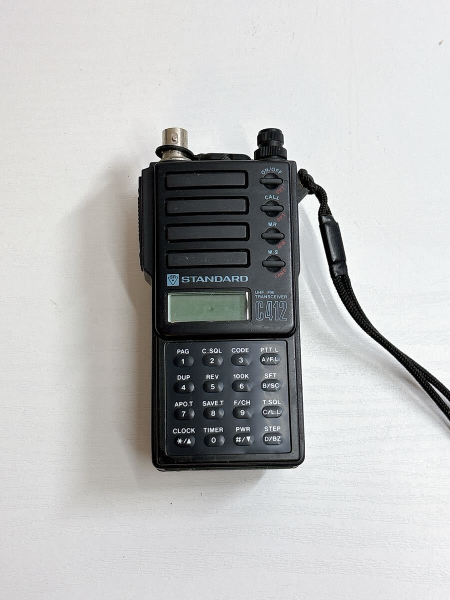 2733 STANDARD スタンダード C412 トランシーバー 無線機 アマチュア無線 未チェックジャンク