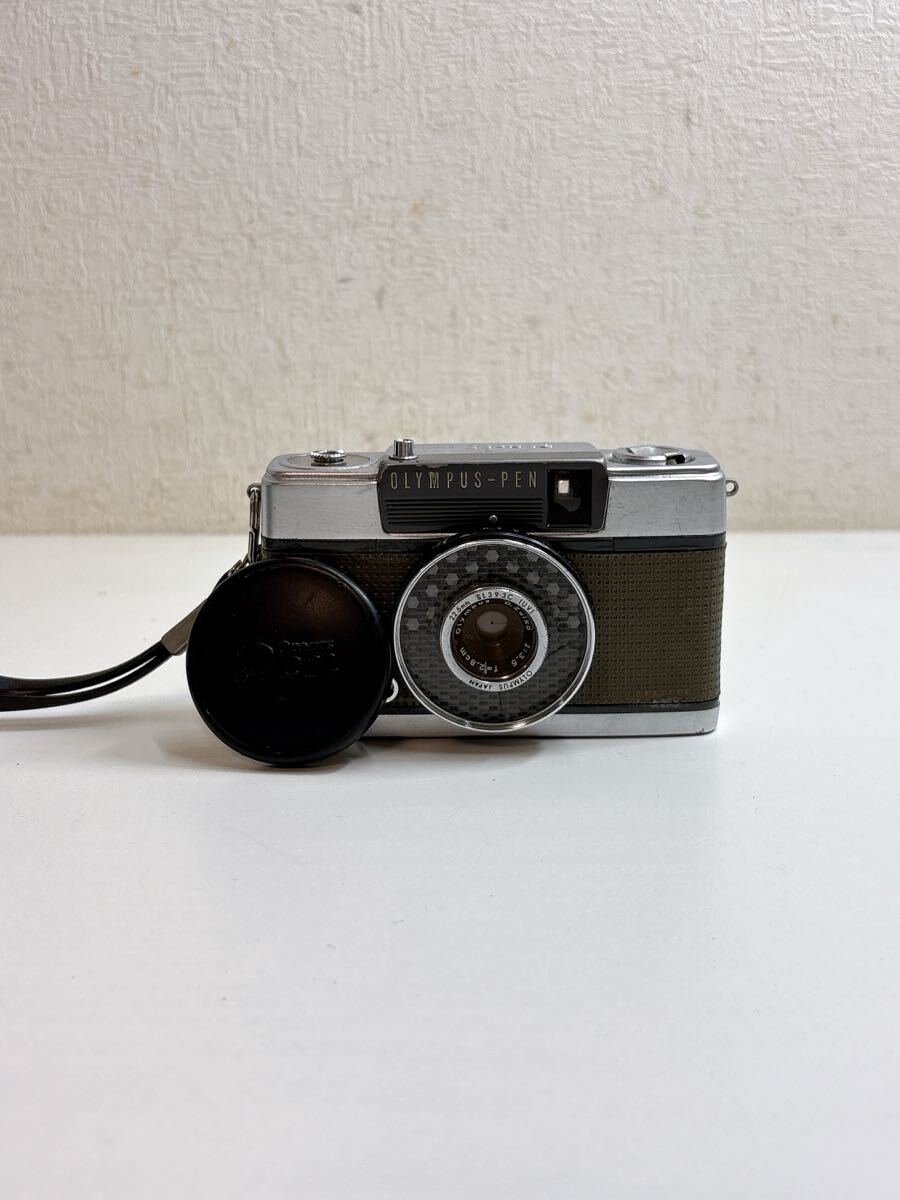 2756 OLYMPUS-PEN オリンパス PEN-EE f=2.8cm D.Zuiko 1:3.5 フィルムカメラ コンパクトフィルムカメラ 未チェックジャンク
