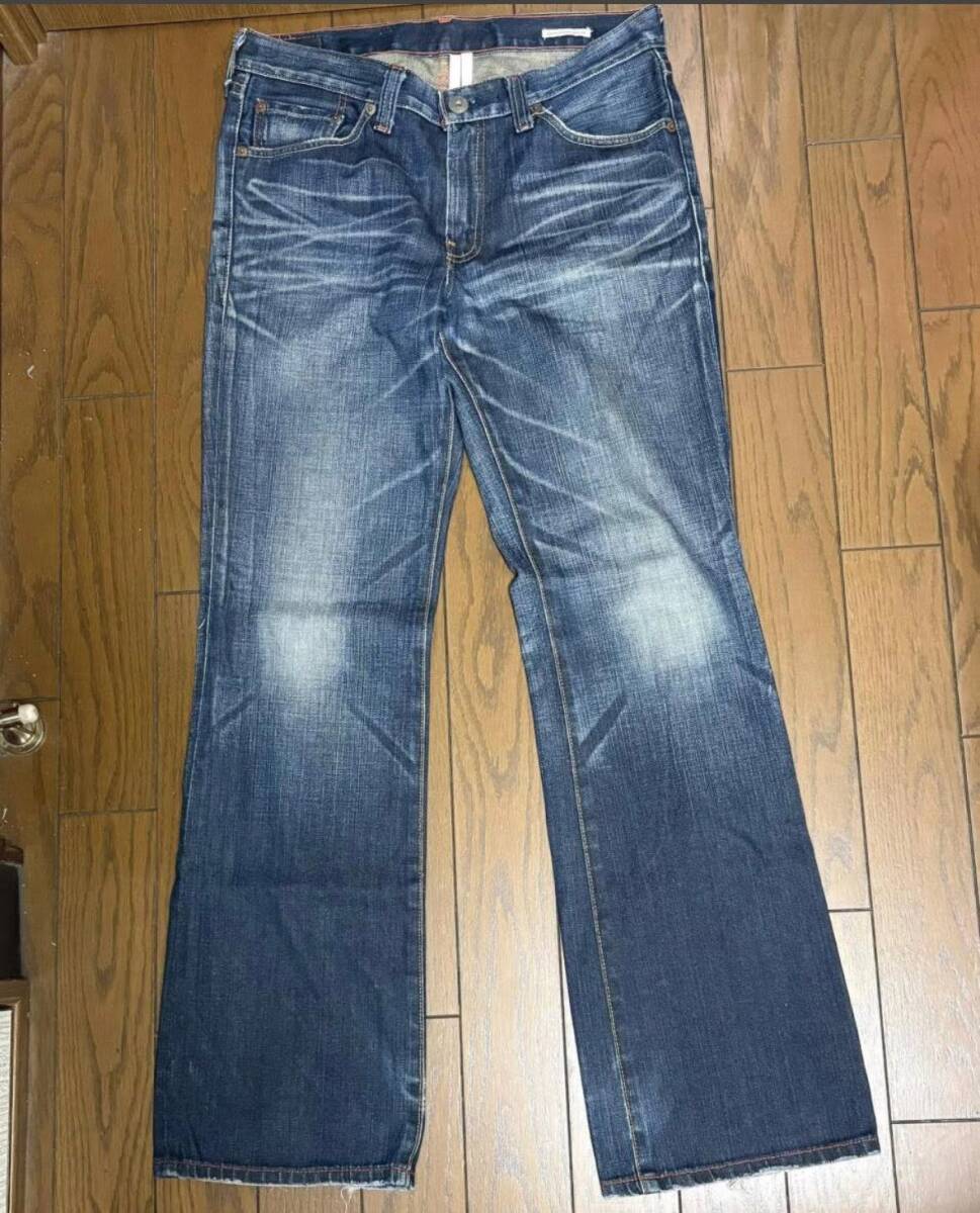 Levi's premiumリーバイス 517 日本製 リーバイスプレミアム ダークインディゴ （ウエスト34)