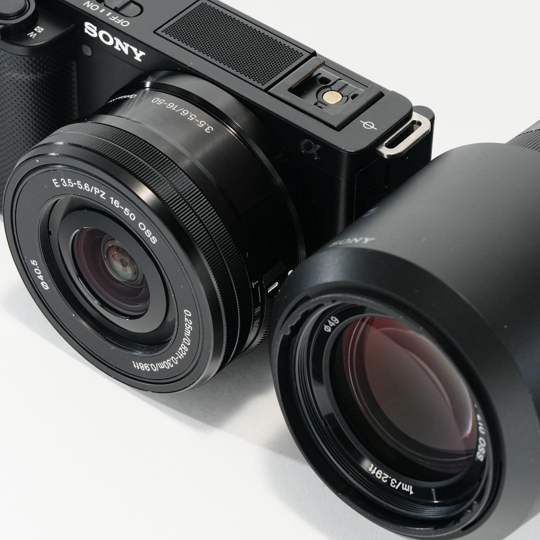 未使用 SONY ZV-E10 ダブルズームキット ブラック 731