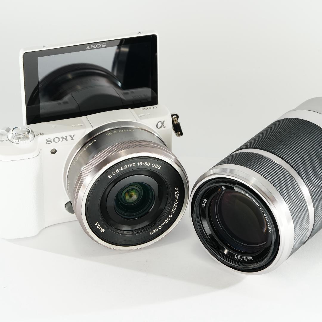 極美品 SONY α5100 Wズーム 子供の一瞬を逃さない 高速AF 198