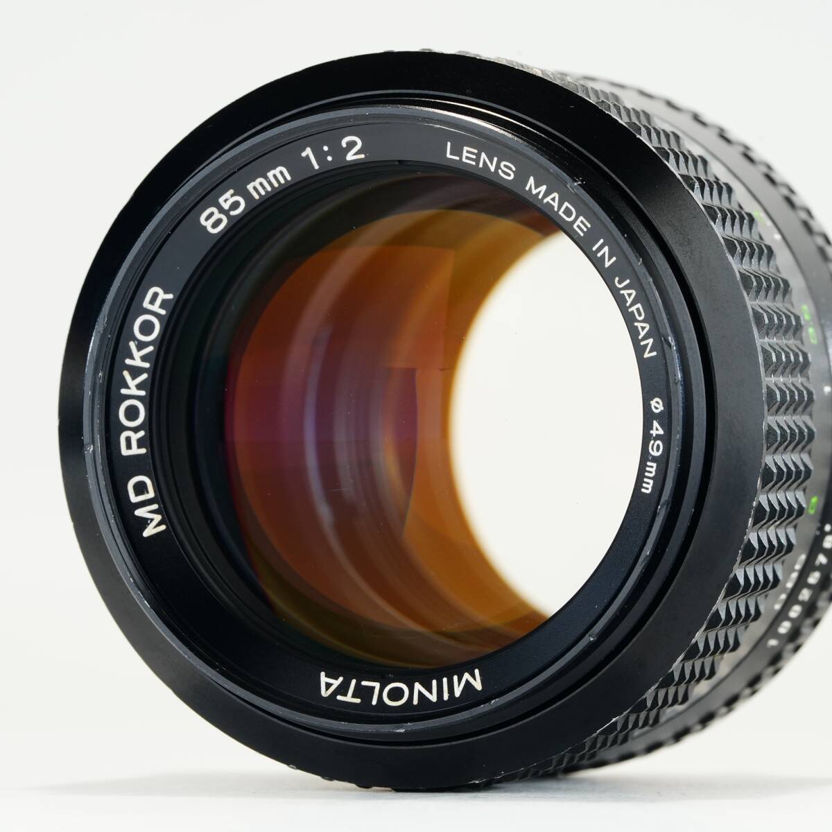【整備＆テスト済】ミノルタ MD ROKKOR 85mm F2