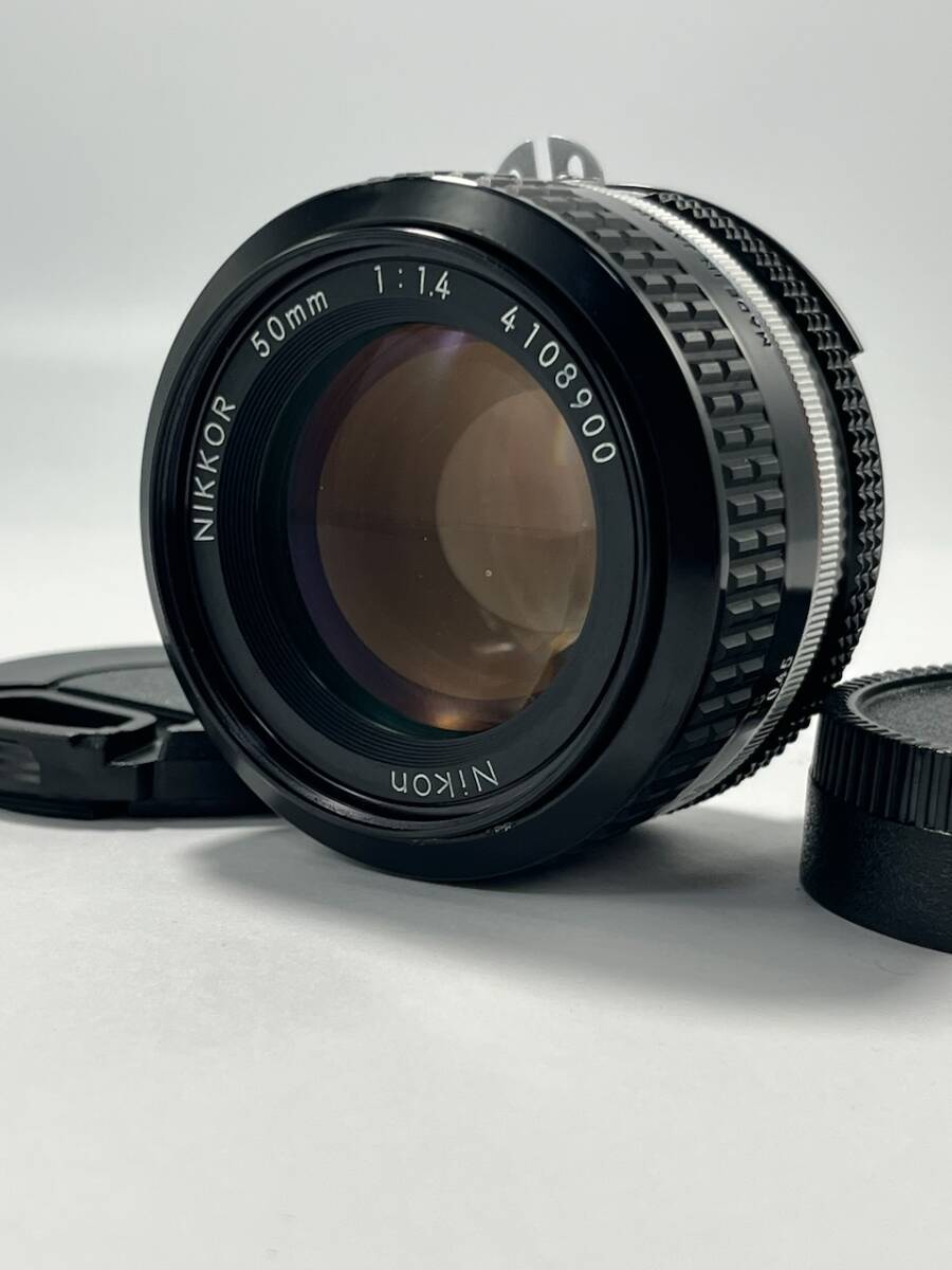 整備済 Nikon Ai Nikkor 50mm F1.4 オールドレンズ　単焦点
