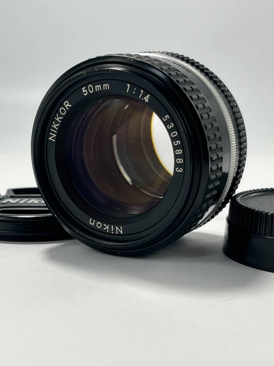 整備済み Nikon Ai-s Nikkor 50mm F1.4 ニコン　オールドレンズ