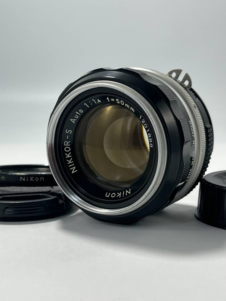 整備済み Nikon Nikkor-S Auto 50mm F1.4 オールドレンズ　ニコン