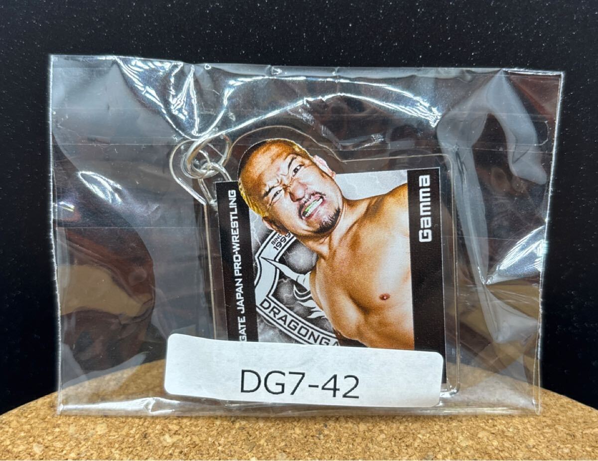 DRAGONGATE ドラゴンゲート ウェブポン 第7弾 42 Gamma ガンマ プロレス 格闘技 アクリル キーホルダー カプセル グッズ アクキー