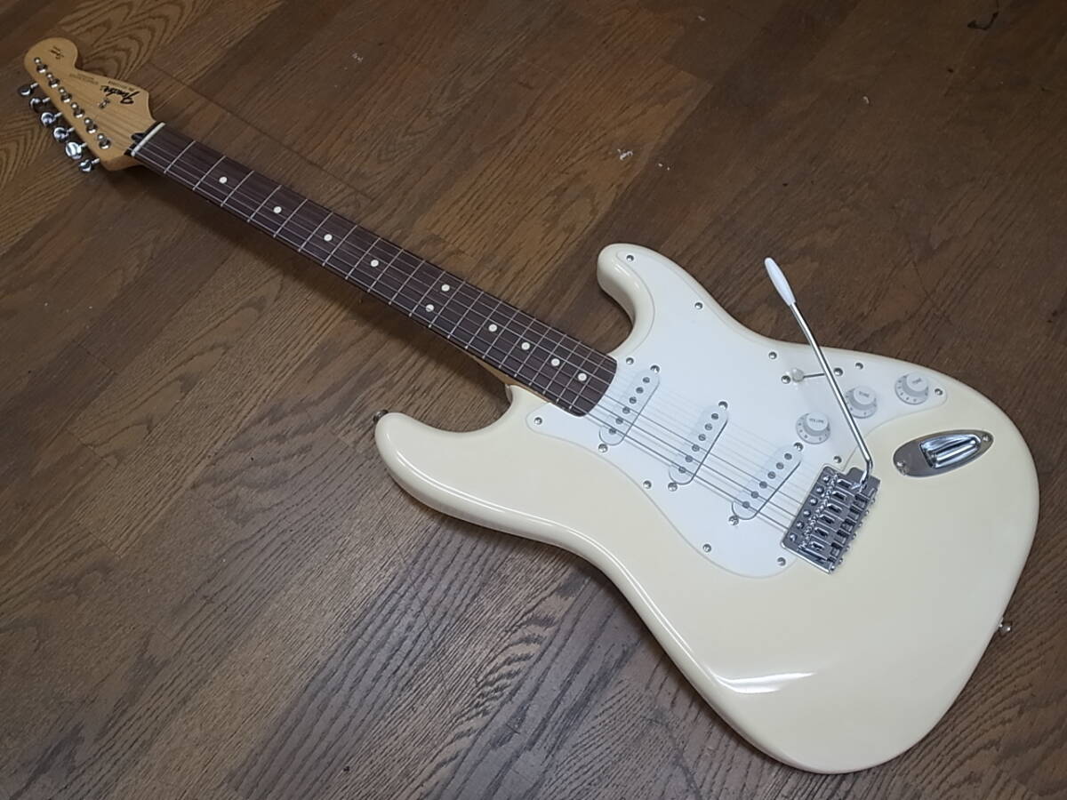 1997年製FENDER MEXICO Squier Series Stratocasterストラトキャスター/フェンダー/メキシコ白ホワイト