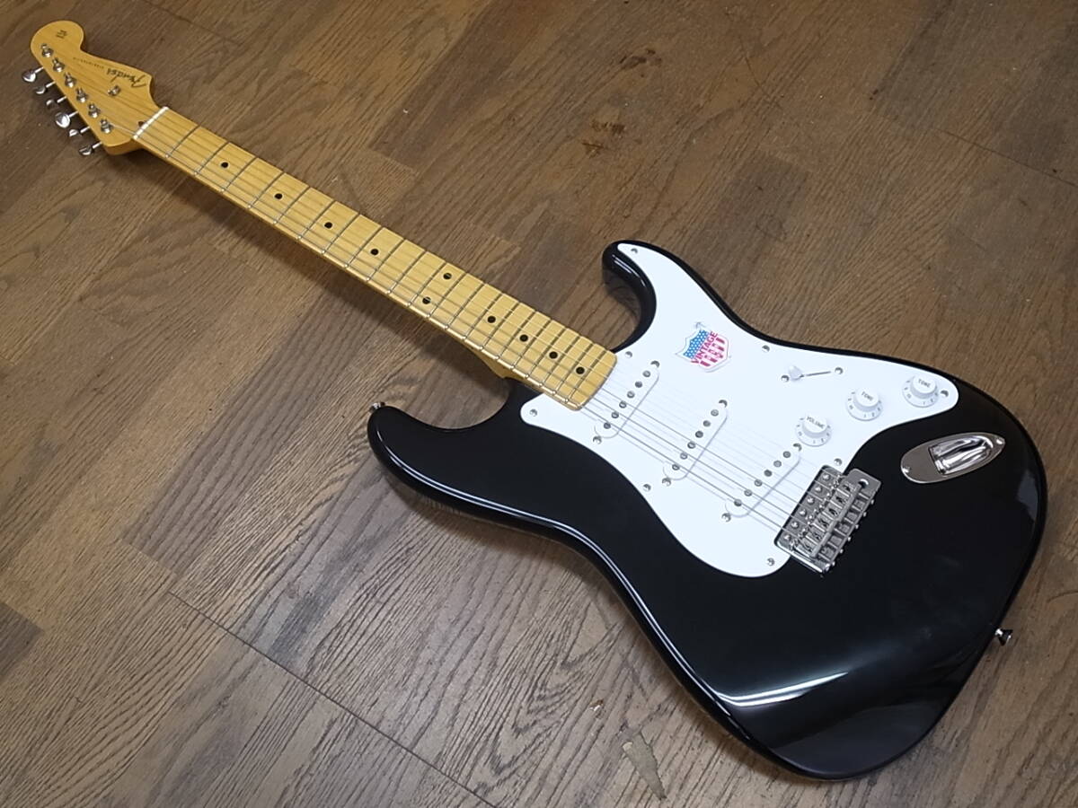 極上美品!!!2006年FENDER JAPAN ST57-66USフェンダーストラトキャスターUSAピックアップ黒ブラックStratocaster Black日本製Made in Japan