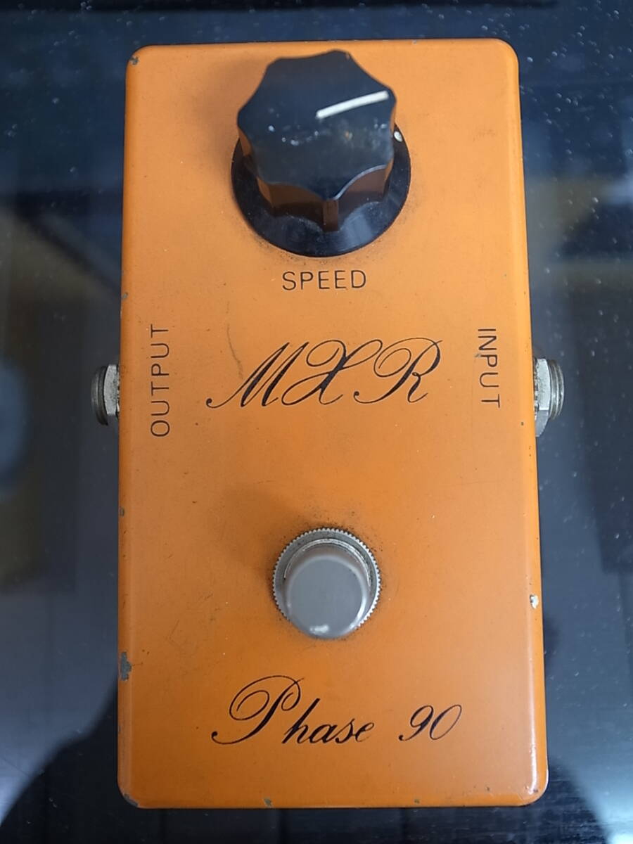 1975年MXR Phase90スクリプトロゴ・エムエックスアール・フェイズ90Script Logo Vintage Effectorヴィンテージ・エフェクターMade in USA