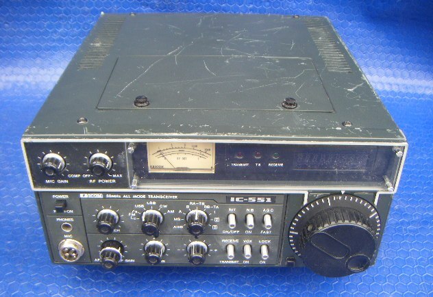 ★★★ICOM IC-551 50MHz オールモード機 現状渡し(C匿名★★★