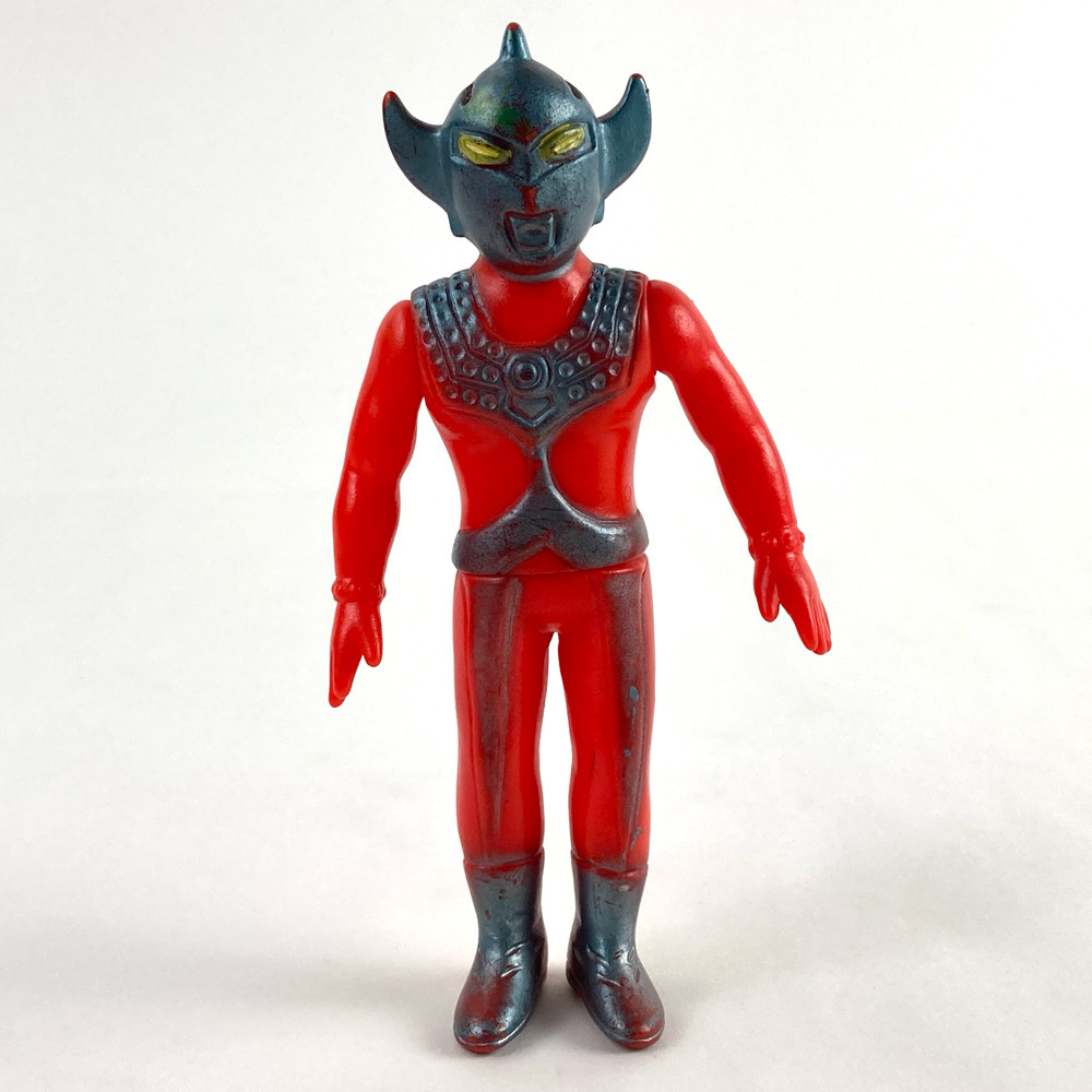 当時物 ウルトラマン タロウ ソフビ 約15cm 昭和レトロ ビンテージ 円谷プロ ブルマァク ポピー 怪獣 現状品 おもちゃ